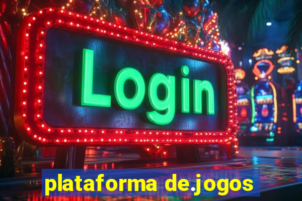 plataforma de.jogos